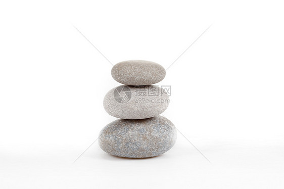 平衡石块岩石圆形精神专注灵魂头脑团体卵石白色传统图片