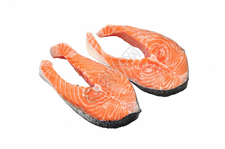 生鲑鱼白色寿司食物美食背景图片