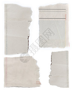 撕纸纸空白广告灰色报纸废料新闻空间设计宏观边缘图片