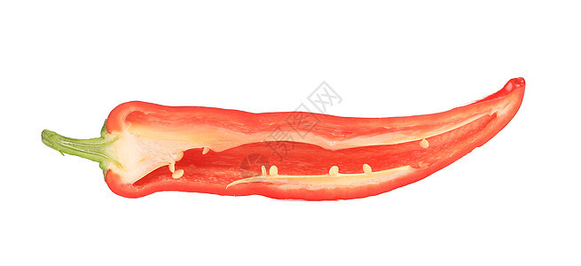 红胡椒片厨房食物红色胡椒蔬菜植物文化绿色香肠白色图片