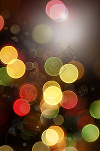 圣诞节夜景摘要背景背景元素设计红色绿色魔法创造力柔软度插图黄色庆典背景