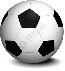 足球球游戏球类皮革圆形闲暇乐趣白色卡通片黑色团队图片
