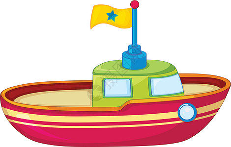 玩具蟒蛇血管旅行孩子们海洋卡通片运输儿童游艇旗帜工艺图片