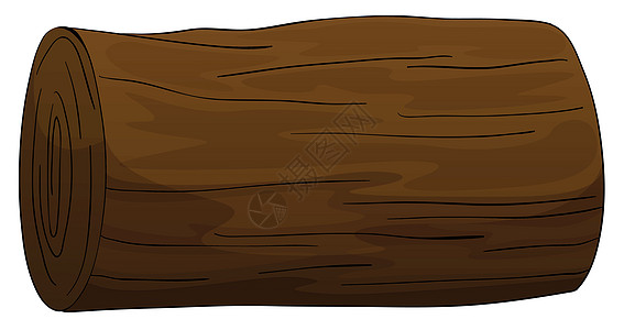 密罗木木材罗木头圆形材料卡通片粮食植物树干绘画棕色设计图片