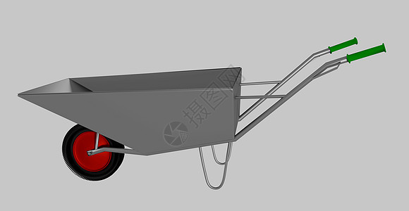 用于建筑 钢铁的轮轴材料灰色独轮车金属建造异形瓦砾背景图片