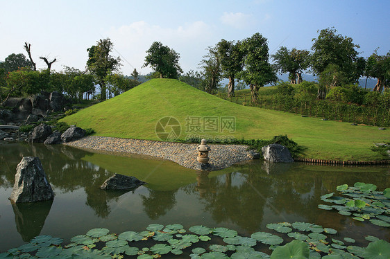泰国清迈皇家植物博览会贵族花园地标历史建筑学寺庙纪念碑旅行热带假期图片