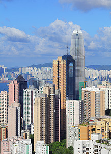 香港大楼地标居民区蓝色建筑景观城市风景街道市中心办公室图片