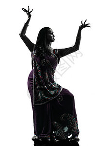 印度女舞女舞蹈伴舞者模特女性成年人表演女士舞蹈家演员时装阴影成人图片
