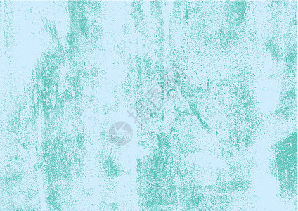 绿色墙Grunge 纹理矢量插图框架蓝色墙纸白色划痕刷子裂缝正方形绿色插画
