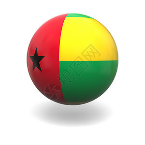 几内亚比绍插图国家旗帜白色图片