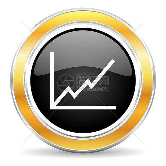 图表图标标题统计生长插图经济兴趣购物销售营销圆圈图片