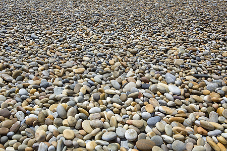 碎石石材料团体圆圈圆形海岸线墙纸海滩白色灰色卵石图片