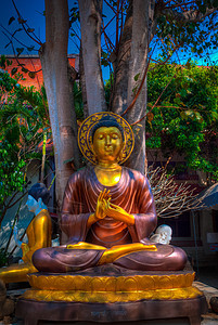 寺庙瑜伽假期佛陀偶像力量冥想石头传统旅行宗教图片