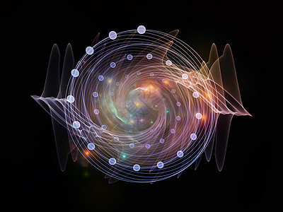 原子电子插图数学物理活力技术缩影理论波动元素图片