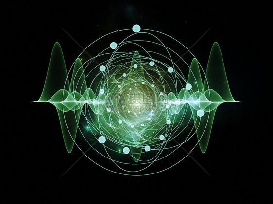 原子粒子理论实验室推介会作品量子力量理学物理海浪图片