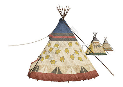 美洲土著土著人文化原住民白色历史帐篷历史性村庄图片