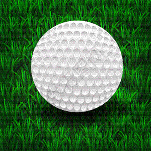 高球高尔夫球挑战娱乐圆圈俱乐部游戏艺术课程曲线地面图片