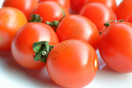 红樱桃番茄红色食物蔬菜背景图片