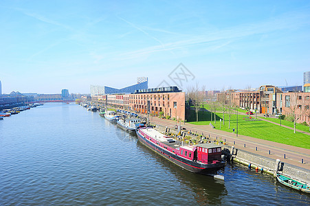 Zeeburg 阿姆斯特丹血管泽堡景观特丹房子天空旅行港口蓝色建筑学图片