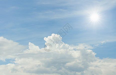 太阳和云阳光晴天天空天堂墙纸溶胶季节自由耀斑射线图片