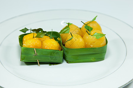 达士泰DessertThai橙子椰子坚果美食市场水果小吃厨房手工热带图片