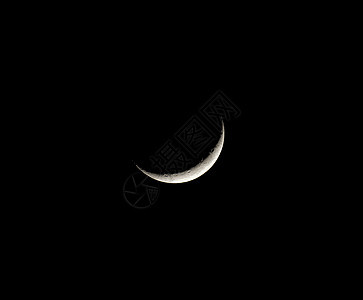 上弦月新月半球科学天文学天空图片