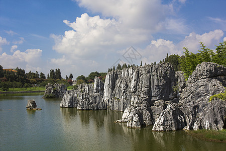 云南省石林国家公园岩石钟乳石石灰石公园编队士林娱乐天线地区旅行图片