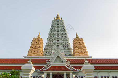 泰王国的塔塔仪式佛塔天空建筑寺庙宝塔精神日出旅行建筑学图片