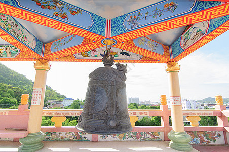 铜铃神社佛教徒建筑学寺庙青铜历史图片