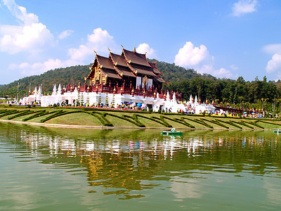 皇家植物展销会花园假期反射历史热带奢华纪念碑地标艺术寺庙图片