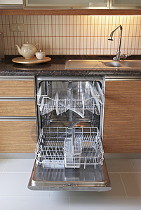 洗碗机洗涤打扫设备物体家务盘子日常用品餐具美丽图片