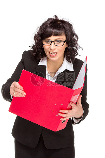 拥有文件夹的高级商业女高官惊讶持有者商务老师女士生意人人士顾问老年女性老板图片