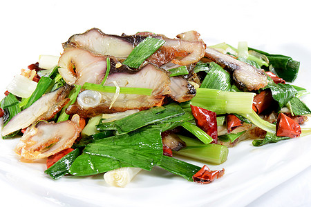 中国食品 有菜的炸鱼片图片