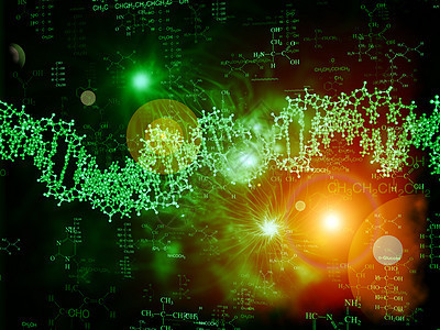 DNA光线基本粒子开发生物学生物研究元素遗传学技术活力化学图片