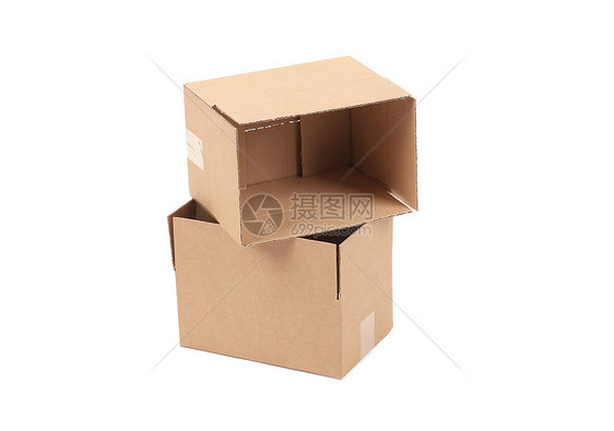 堆叠的纸箱储存包装邮件盒子车厢船运库存回收货运贮存图片