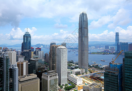 香港商业区金融建筑学办公室场景商业公司天空蓝色景观风景图片