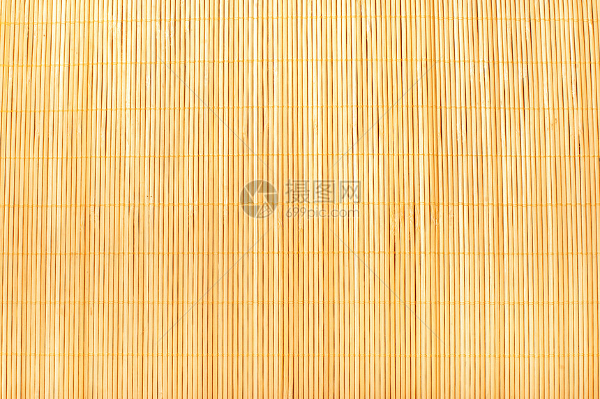 竹子棕色草垫作为抽象纹理背景构成地面文化木头编织稻草材料装饰工艺宏观传统图片