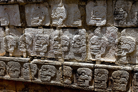 玛雅人石头旅游高清图片