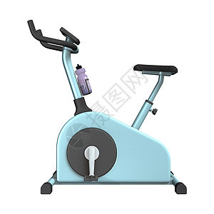 自行车运动有氧运动家庭教练力量踏板乐趣训练白色活动体育锻炼机器背景图片