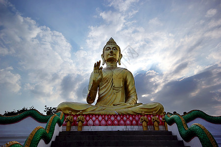 佛佛形象寺庙历史雕像雕塑地标佛像背景国家外观文化图片