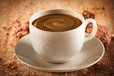 马克杯木本底的热巧克力可可咖啡店白色红色杯子早餐牛奶液体食物背景
