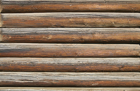 木材背景日志条纹建筑农家住宅乡村房子材料棕色水平图片
