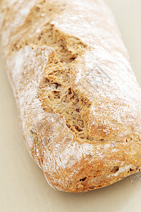 面粉桌面烹饪 用好的小麦做的美味面包面粉燕麦食品谷物小吃作品生活食物馒头桌子背景