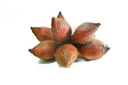 扎勒卡或沙拉果饮食头发甜点蛇果热带水果美食棕榈情调维生素图片
