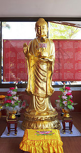 宽燕雕像精神古董寺庙菩萨佛教徒信仰宗教传统历史文化图片