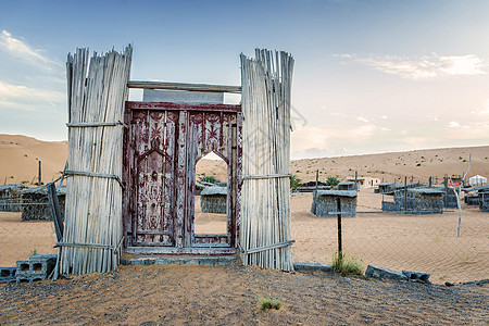 阿曼荒漠营门户网站沙丘旱谷入口假期天空旅行图片