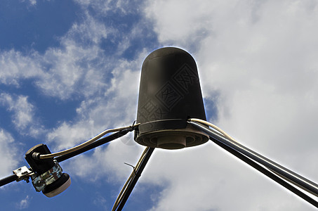 卫星信号波接收器Dish用于电视卫星数据望远镜宽带天文学网络电波信号收音机天空图片