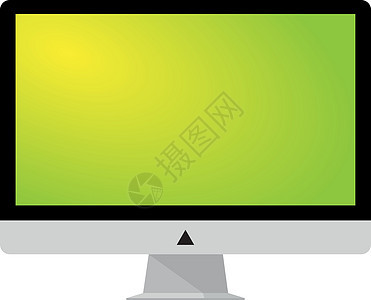 电脑计算机灰色阴影展示黑色桌面背景图片