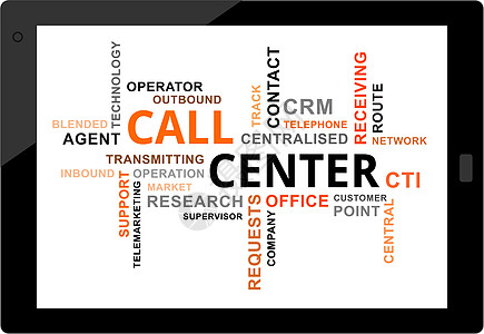 一字云  呼叫中心推销手术公司电话发射网络标签研究市场办公室图片