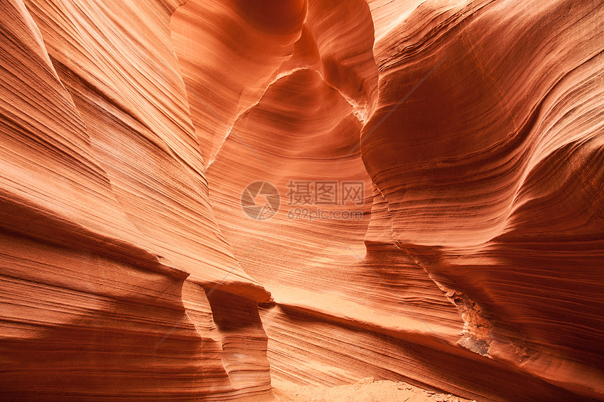 蚂蚁峡谷岩石砂岩场景纹理洞穴假期海浪石头旅游红色图片